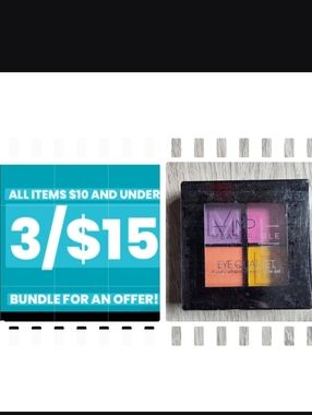 🆕Measurable Difference Eye Shadow Quad Nwt